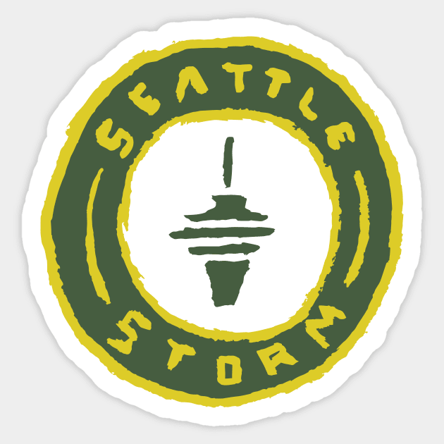 Seattle Stoooorm 05 Sticker by Very Simple Graph